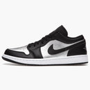 Jordan 1 Low Se Black Metallic Silver (women's)