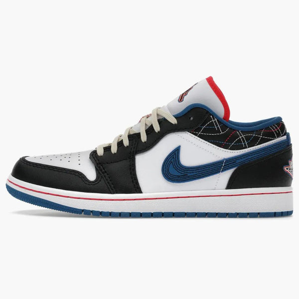 Jordan 1 Low Se Industrial Blue Sashiko