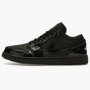 Jordan 1 Low Se Patent Elephant Black (women's)