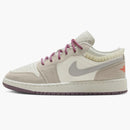 Jordan 1 Low Se Sail Legend Light Brown Violet Dust Neutral Grey (gs)