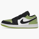 Jordan 1 Low Snakeskin Vivid Green (women's)