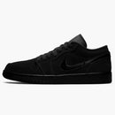 Jordan 1 Low Triple Black (2019)