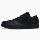Jordan 1 Low Triple Black (2022)
