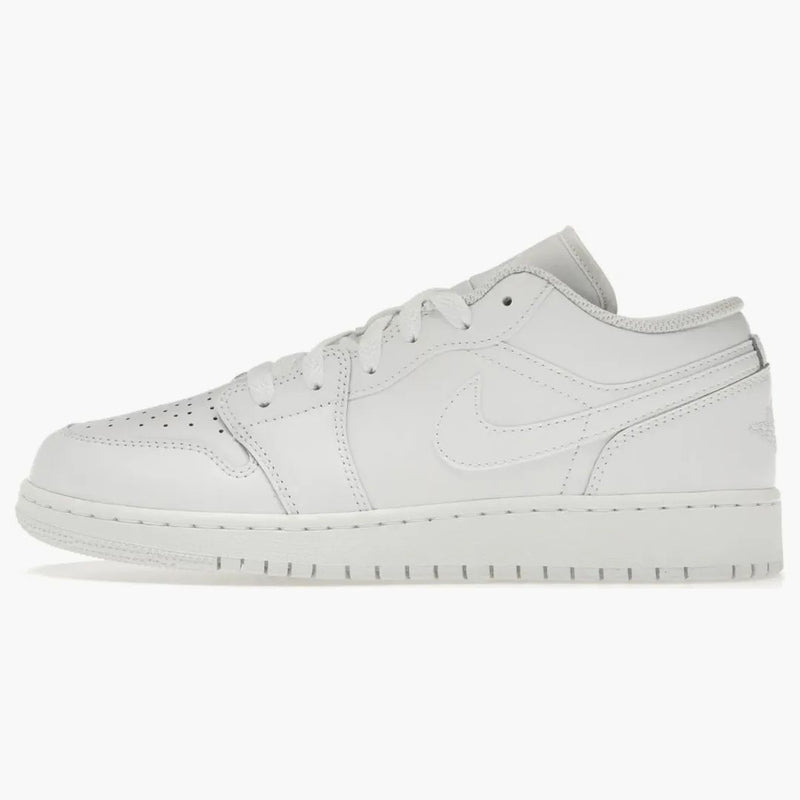 Jordan 1 Low Triple White (2023) (gs)