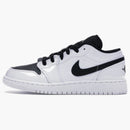 Jordan 1 Low White Black Patent (gs)