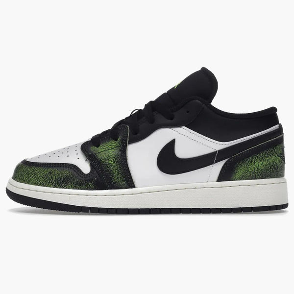 Jordan 1 Low Wear Away Electric Green (gs)