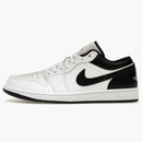 Jordan 1 Low White Black