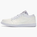 Jordan 1 Low White To Blue (jumpmanla Exclusive)