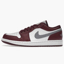 Jordan 1 Low White Bordeaux