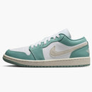Jordan 1 Low Vit kanon (kvinnors)