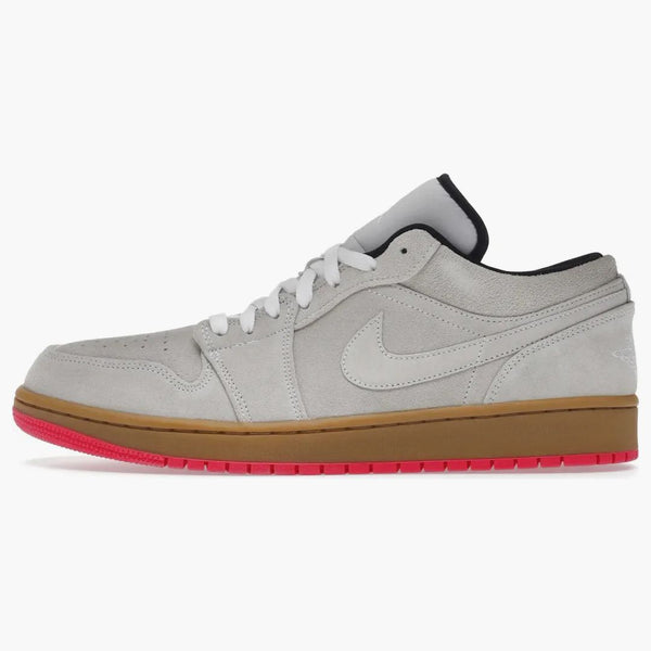 Jordan 1 Low White Gum Hyper Pink