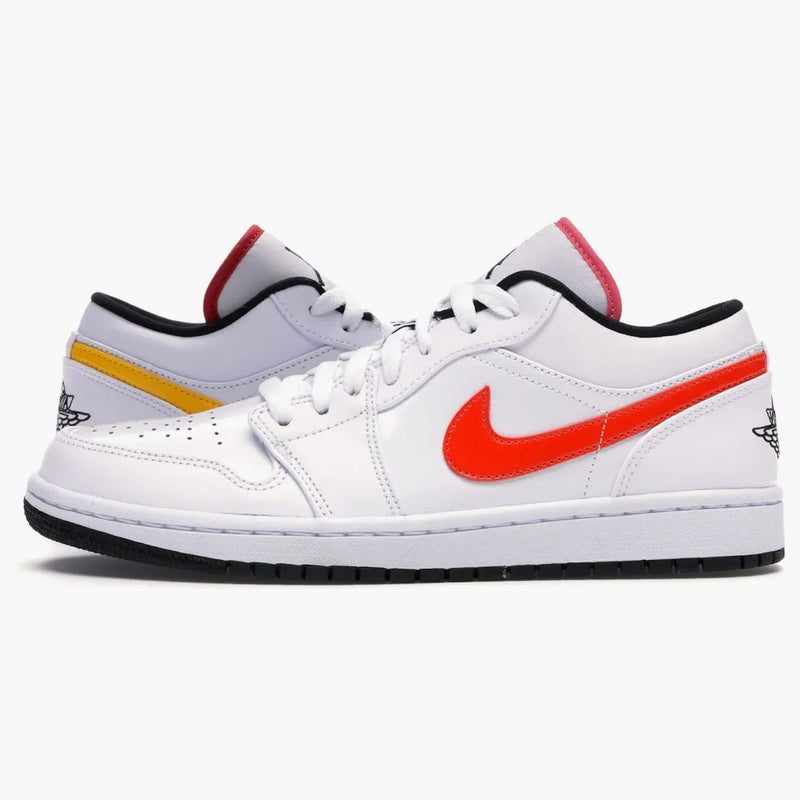 Jordan 1 Low White Multi-color