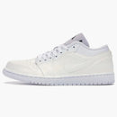 Jordan 1 Low White To Purple (jumpmanla Exclusive)