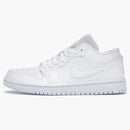 Jordan 1 Low White (women's)