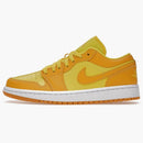 Jordan 1 Low Yellow Strike (women's)