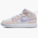 Jordan 1 Mid Alt Pink Wash White Violet Frost (ps)