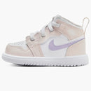 Jordan 1 Mid Alt Pink Wash White Violet Frost (td)