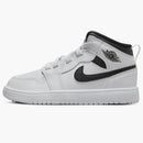 Jordan 1 Mid Alt White Black (ps)