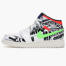 Jordan 1 Mid All Over Logos (gs)