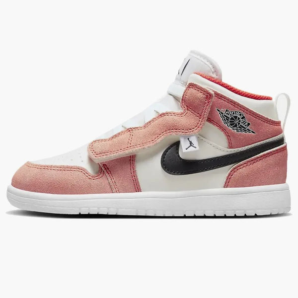 Jordan 1 Mid Alt Se Orange Suede (ps)