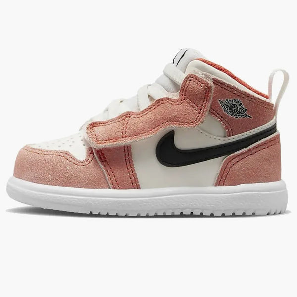 Jordan 1 Mid Alt Se Orange Suede (td)