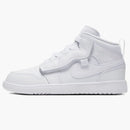 Jordan 1 Mid Alt Triple White (ps)