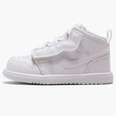 Jordan 1 Mid Alt Triple White (td)