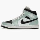 Jordan 1 Mid Aqua Blue Tint (women's)