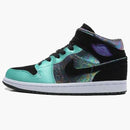 Jordan 1 Mid Atomic Teal Ultraviolet (gs)