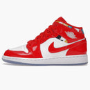 Jordan 1 Mid Barcelona Sweater Red Patent (gs)