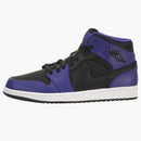 Jordan 1 Mid Black Dark Concord (2014)