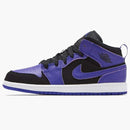Jordan 1 Mid Black Dark Concord (ps)