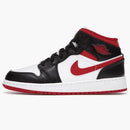 Jordan 1 Mid Gym Red Black White (gs)