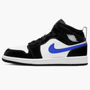 Jordan 1 Mid Black Racer Blue White (ps)