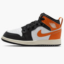 Jordan 1 Mid Black Toe Starfish (ps)