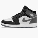Jordan 1 Mid Black White Iron Grey (gs)