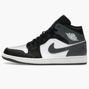 Jordan 1 Mid Black White Iron Grey