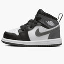 Jordan 1 Mid Black White Iron Grey (td)