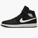 Jordan 1 Mid Black White (women's)