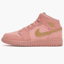 Jordan 1 Mid Coral Gold (gs)