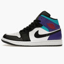 Jordan 1 Mid Court Purple Tropical Twist
