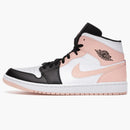 Jordan 1 Mid Arctic Orange Black Toe