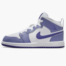 Jordan 1 Mid Dusty Amethyst White Courple (PS)
