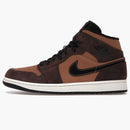 Jordan 1 Mid Se Dark Chocolate