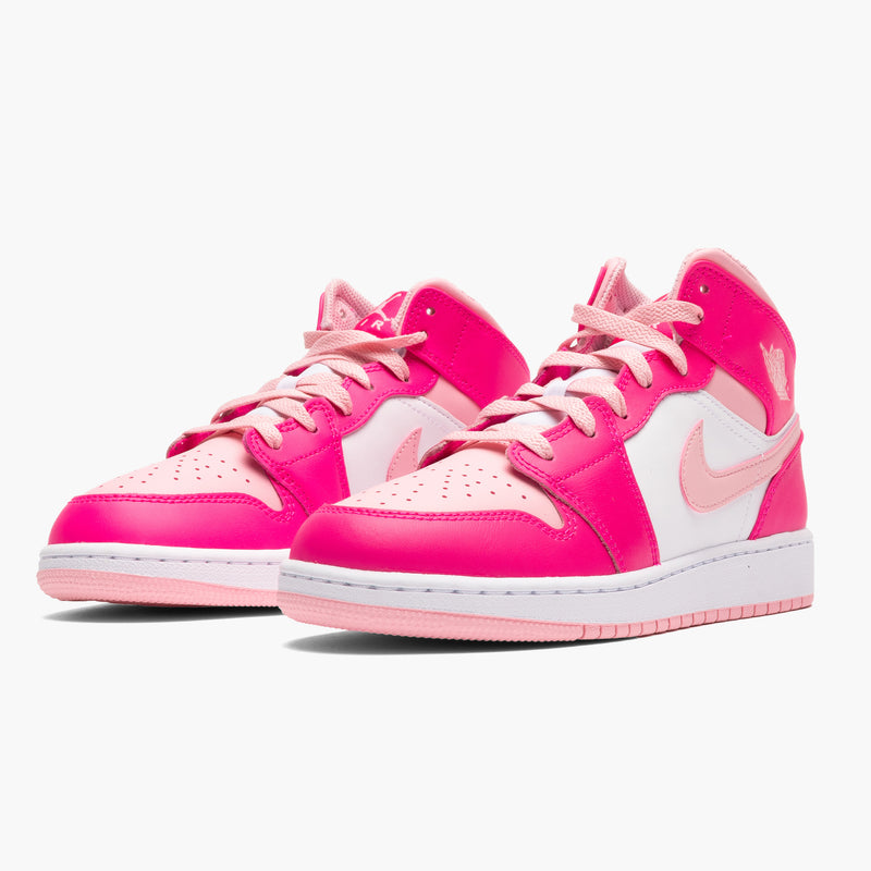 Air Jordan 1 Mid Fierce Pink (GS) Seitenansicht