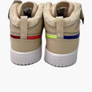 Jordan 1 Mid Alt Utility Fleece Pearl White (ps)