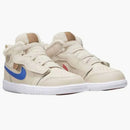 Jordan 1 Mid Alt Utility Fleece Pearl White (ps)