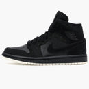 Jordan 1 Mid Glitter Black (women's)