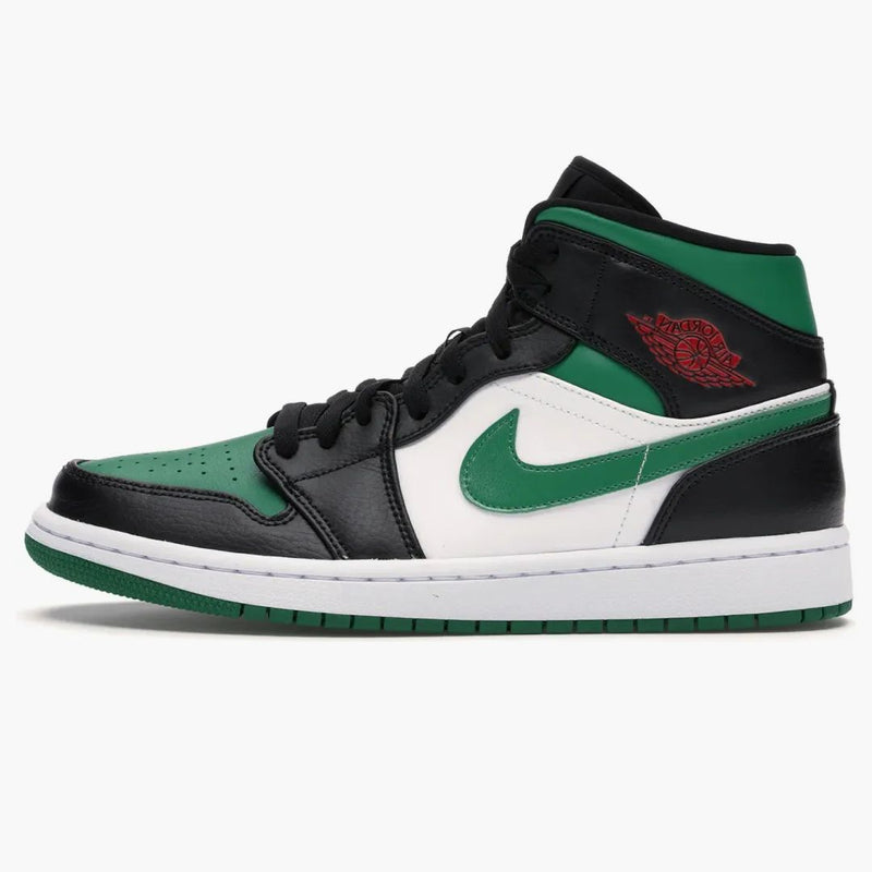 Jordan 1 Mid Green Toe