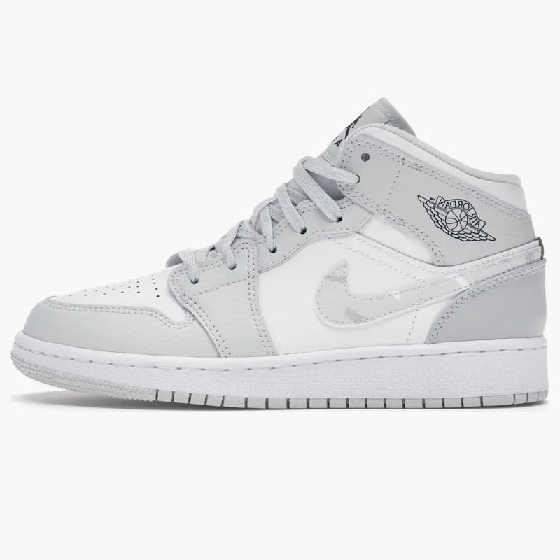 Jordan 1 Mid Grey Camo (gs)